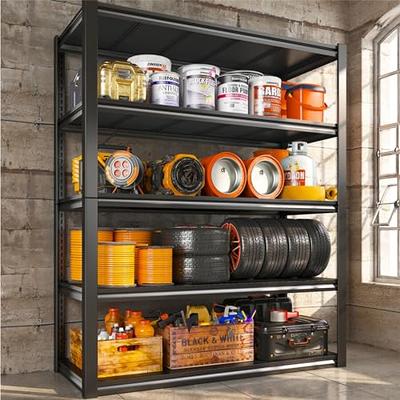 Oversized 2050LBS Heavy Duty Metal Shelves for Garage Raybee