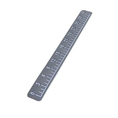 Boat Deck Fishing Ruler EVA with Adhesive Backing Precision Marks Easy to  Read High Density Fish Measuring Tool for Fishing Sailboats Yachts dark  gray black 