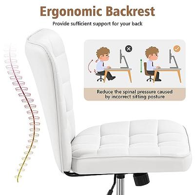 Yaheetech Padded Floor Chair with Back Support