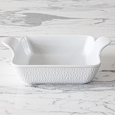 Sofia Home White Stoneware 8x8 Inch Baking Dish by Sofia Vergara - Yahoo  Shopping