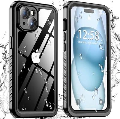  TIESZEN Compatible with iPhone 15 Pro Max Case, [Dustproof  Design] Full-Body Rugged Shockproof Hard Phone Case with Built-in 9H  Tempered Glass Screen Protector and 2X Camera Lens Protector, Dark Gray 