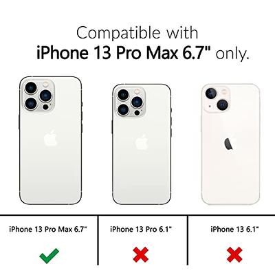 Square iPhone 13 Pro Max Case,Cute Full Camera Lens Protection &  Electroplate Reinforced Corners Shockproof Edge Bumper Case Compatible with  iPhone 13