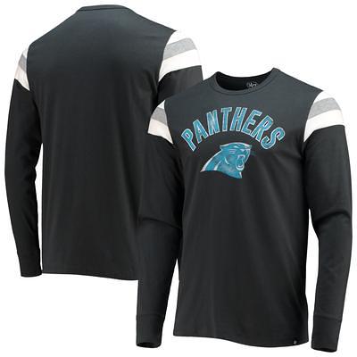 Carolina Panthers '47 Irving Long Sleeve T-Shirt - Black