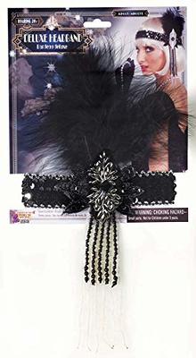 Forum Novelties Pink & Black Flapper Roaring 20's Adult Costume