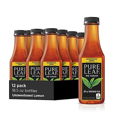 Lipton Pure Leaf Unsweetened Iced Black Tea 16.9 Oz Pack Of 18 Bottles -  Office Depot