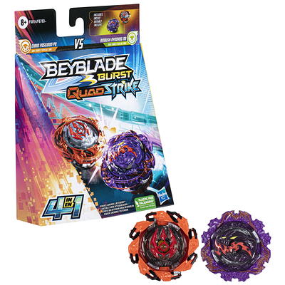 BEYBLADE Burst QuadDrive Astral Spryzen S7 Spinning Top Starter Pack -  Balance/Attack Type Battling Game with Launcher, Toy for Kids