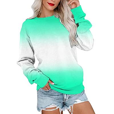 ADJHDFH Oversized Sweatshirt For Women Graphic Women Cardigan Fleece  Sweatshirts For Women Halloween Sweaters For,Mint Green-c,XX-Large - Yahoo  Shopping