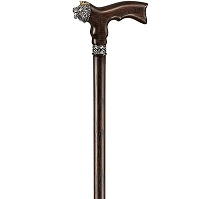 Handcrafted Wooden Walking Stick Cane With Beautiful Hand Carved Design US