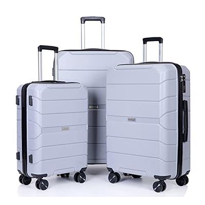 Joyway Luggage 3 Piece Luggage Sets Hardside Expandable Carry On Suitcase  Set with Spinner Wheel, Lightweight Rolling Suitcase with TSA Lock