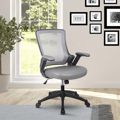 Home Office Chair Ergonomic Desk Chair Mesh Computer Chair with Lumbar  Support Armrest, Executive Adjustable Mid Back Task Chair - Yahoo Shopping