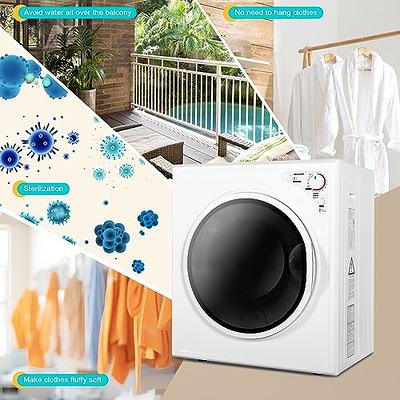  Compact Laundry Dryer, ROCSUMOO 110V Electric Compact