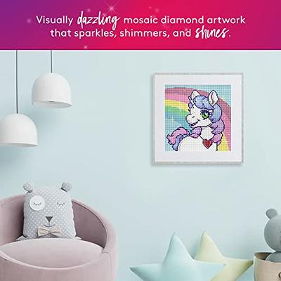 Sparkly Selections Rainbow Unicorn Diamond Art Kit, Round Diamonds