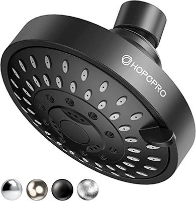 EAARSUO Handheld Shower Head with Filter, Hard Water Filter Shower Head  with 9 Mode, High Pressure Filtering Shower Head, Water Softener Shower Head  for Hard Water, Shower Envy Shower Heads (Chrome) 