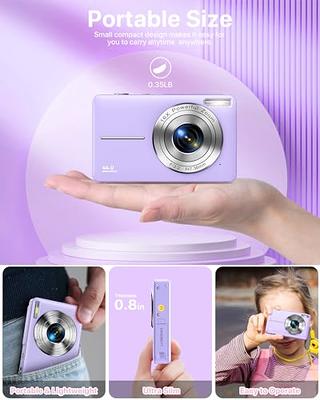 Digital Camera 1080P 44MP Kids Camera Digital Point and Shoot Camera with  32GB Memory Card,16X Zoom Vlogging Camera for Children Boys Girls Students