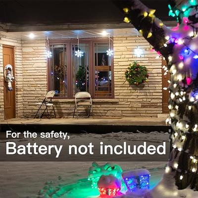 Syantek Outdoor Light Timer, Waterproof Outdoor Remote Control Outlet,  Plug-in Timer Switch, 100 ft Range Remote Control with 3 Ground Outlets for