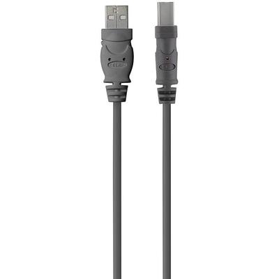 C2G 6.6ft USB Cable - USB A to USB A Cable - USB 2.0 - Black - M/M - Type A  Male USB - Type A Male USB - 6.56ft - Black