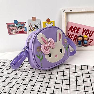 JUCHAO Mini Purse For Toddler Girls Crossbody Cute Princess Handbags Shoulder Bag For Toddler Little Girl