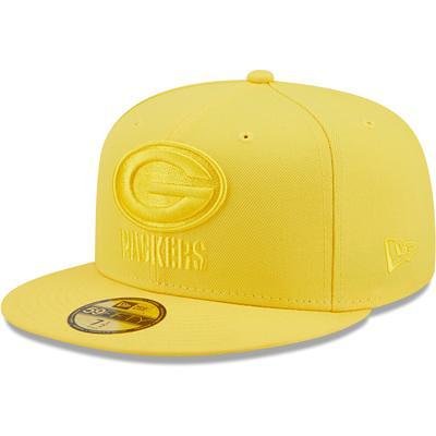 Green Bay Packers New Era 2022 Sideline 59FIFTY Fitted Hat - Cream/Green