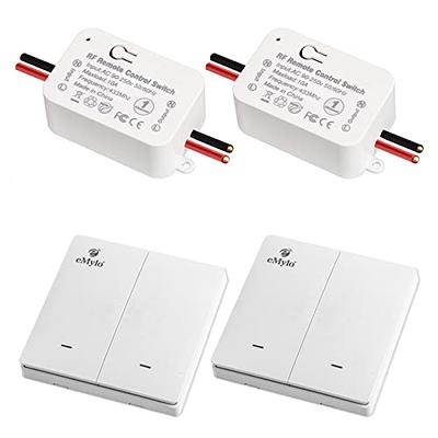 Universal 433Mhz Remote Control Wireless Switch DC 12V 24V 72V 30A rem –  QIACHIP