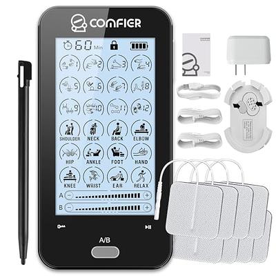 conree TENS Unit Muscle Stimulator for Pain Relief Physical Therapy, Dual  Channels Electronic Pulse …See more conree TENS Unit Muscle Stimulator for