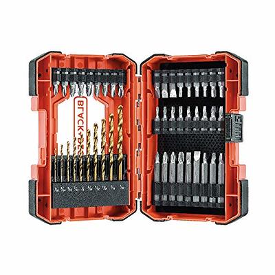 BLACK+DECKER Screwdriver Bit Set / Drill Bit Set, 109-Piece (BDA91109)