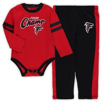 Infant New York Giants Royal/Red Little Kicker Long Sleeve