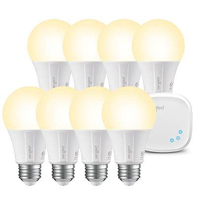 meross Smart Light Bulb, Smart WiFi LED Bulbs Compatible with Apple HomeKit,  Siri, Alexa, SmartThings, Dimmable E26 Multicolor 2700K-6500K RGBWW, 900  Lumens 60W Equivalent, 4 Pack