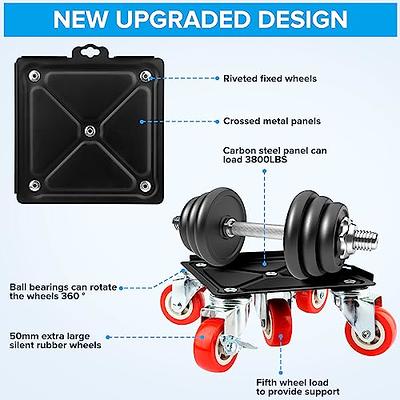 Furniture Dolly with 5 Wheels&Furniture Lifter Set,Heavy Duty Moving Dolly  with 3800LBS Capacity,Furniture Movers 360° Rotatable Rubber Wheels for  Moving Heavy Furniture,Refrigerator,Sofa,Cabinet. - Yahoo Shopping