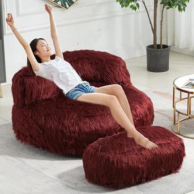 Bean Bag Chairs for Kids Bean Bag with Filler Included Velvet Soft