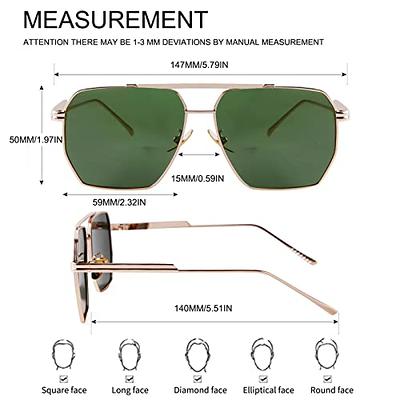  ADE WU Rectangle Sunglasses Women Men Vintage Retro 90s Black  Square Sun Glasses TRENDY : Clothing, Shoes & Jewelry