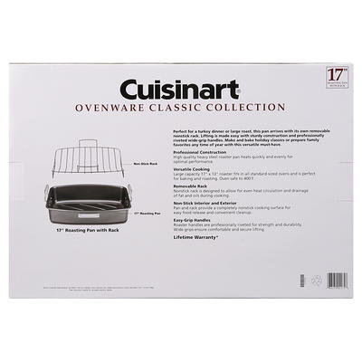 Cuisinart 17-inch x 13-inch Non-Stick Roaster with V-Rack