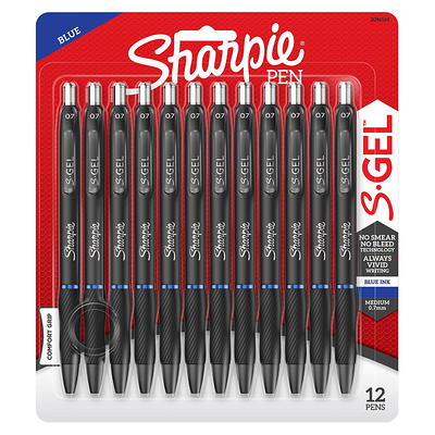 Sharpie S-gel 4pk Gel Pens 0.7mm Medium Tip Blue : Target