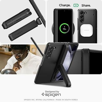 Spigen Tough Armor [Hinge Protection] Designed for Galaxy Z Flip 4 Case  (2022) - Black