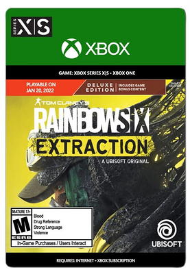 Tom Clancy\'s Rainbow Six Extraction Deluxe Edition - Xbox One, Xbox Series X|S  [Digital] - Yahoo Shopping