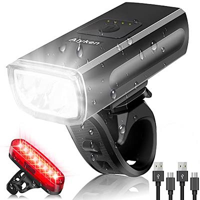  Wind&Moon Smart Sensing Bike Tail Lights for Night Riding,  Brake Sensing Bicycle Rear Light, IP66 Waterproof USB Rechargeable 6 Light  Modes Options, Cycling Taillight Safety Warning Accessories : Sports &  Outdoors