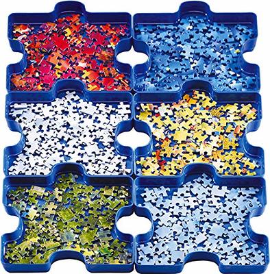 Lavievert Jigsaw Puzzle Sorting Trays & Puzzle Bracket Set