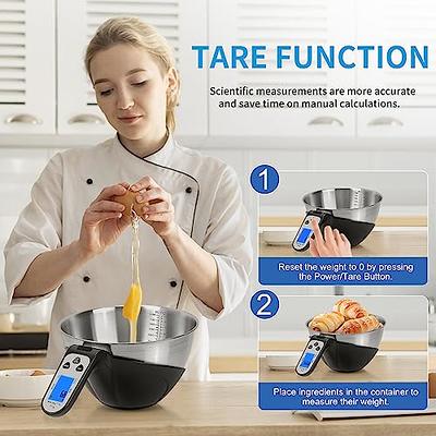 Cook Time Digital Kitchen/Food Scale Grams and Ounces - Ultra  Slim/Multifunction/Tare Function Kitchen Weight Scales for Cooking & Baking