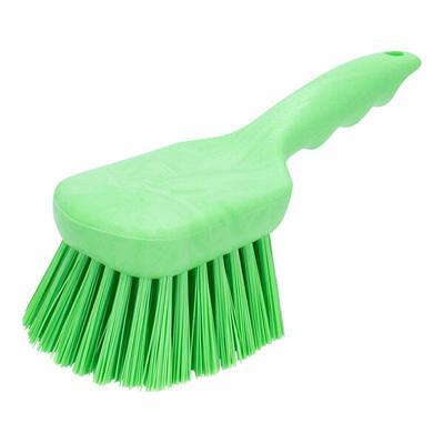 Lavex 20 White Nylon Floating Utility / Pot Scrub Brush