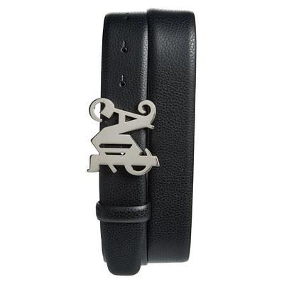 Saint Laurent Croc Embossed Leather Belt in Pine Brown at Nordstrom, Size  100 - Yahoo Shopping