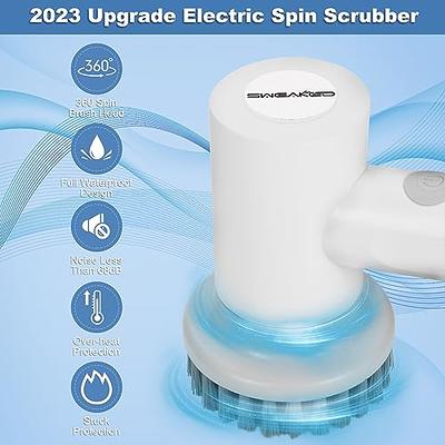 MGLSDeet Electric Spin Scrubber, Rechargeable Portable Electric Bathroom Cleaning  Brush, 7 Replaceable Cleaning Brush Heads for Kitchen, Tile, Sink, Window,  Floor, Tub, Grout - Yahoo Shopping