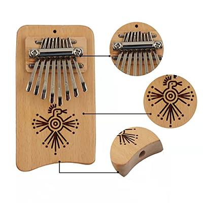 Mini Kalimba 8 Keys Thumb Piano Great Sound Finger Keyboard Musical Instru.  ^ 