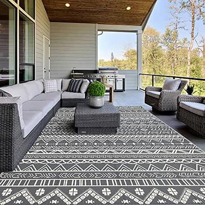 Outsunny Rv Mat, Outdoor Patio Rug / Large Camping Carpet With