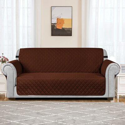 Ayalisse Reversible Non-Slip Box Cushion Loveseat Slipcover - Yahoo Shopping