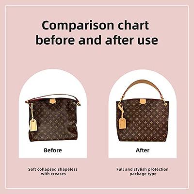 Handbag Organizer with Interior Zipped Pocket compatible with LV Graceful  PM and Graceful MM