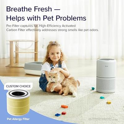  LEVOIT Air Purifiers for Home Large Room Up to 1980 Ft² in 1 Hr  With Air Quality Monitor, Smart WiFi and Auto Mode, 3-in-1 Filter Captures  Pet Allergies, Smoke, Dust, Core