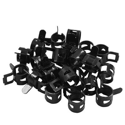 Rierdge 20 Pcs 5/16 Inch ID Spring Band Type Clamps, 8mm Fuel Hose Clamps  Fasteners, Black Spring Hose Clip for Fuel Hose Line Water Pipe Air Tube  Hose - Yahoo Shopping
