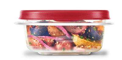 Rubbermaid Easy Find Lids 24-Piece Clear Food Storage Container