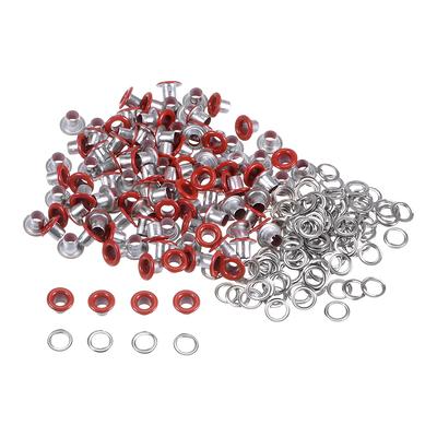 100set Grommets Kit Metal Eyelets 3mm 0.12 Grommet for Shoes Clothes, Red  - Yahoo Shopping