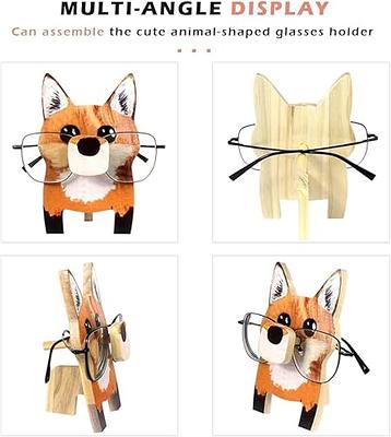 Wooden Glasses Holder Stand Creative Animal Shape Sunglasses