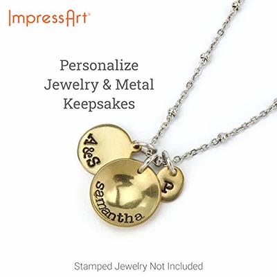 ImpressArt  Metal Letter Stamps Sets for Metal Stamping Jewelry